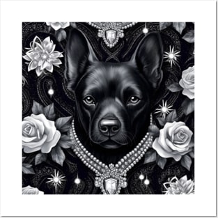 Black Puppy Posters and Art